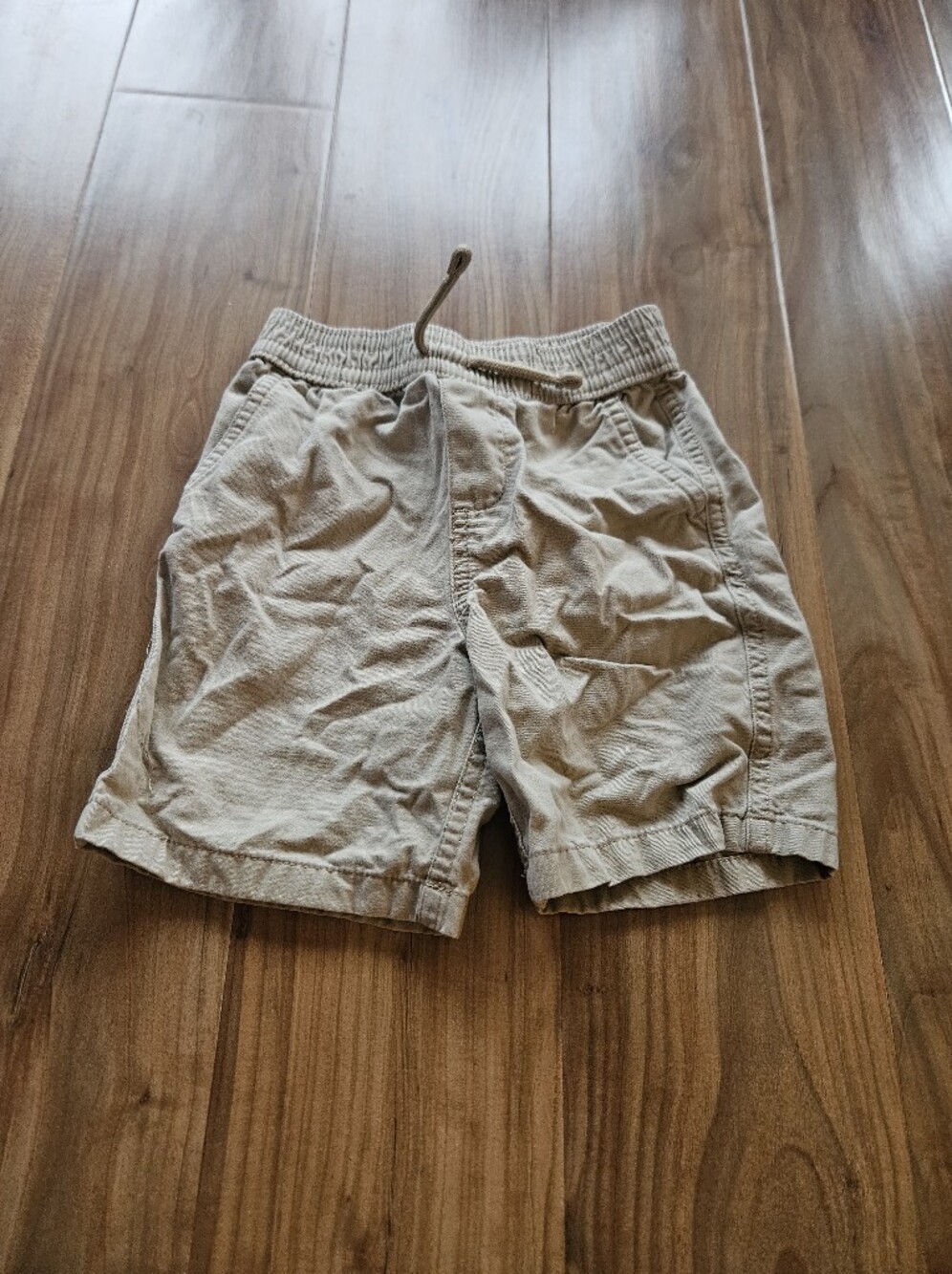 Garanimals Tan Elastic Waist Drawstring Shorts 3t